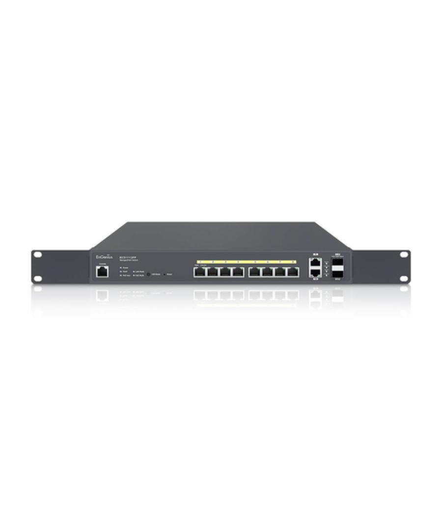 EnGenius ECS1112FP switch Gestionado L2+ Gigabit Ethernet (10/100/1000) Energía sobre Ethernet (PoE) Negro