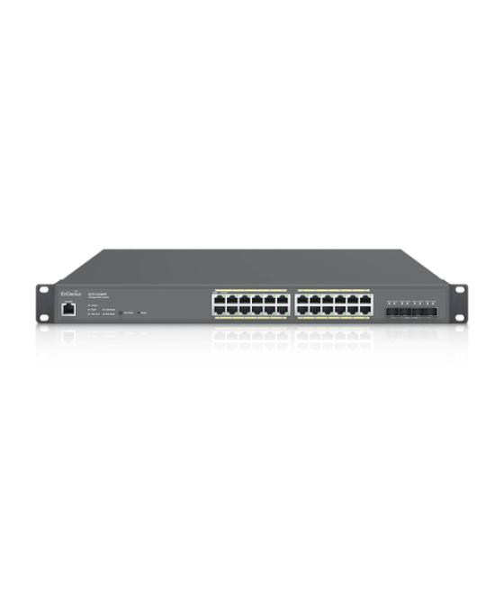 EnGenius ECS1528FP switch Gestionado L2 Gigabit Ethernet (10/100/1000) Energía sobre Ethernet (PoE) 1U Negro