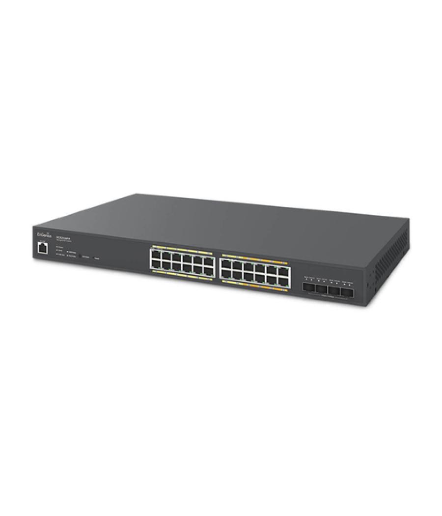 EnGenius ECS2528FP switch Gestionado L2+ Gigabit Ethernet (10/100/1000) Energía sobre Ethernet (PoE) Negro