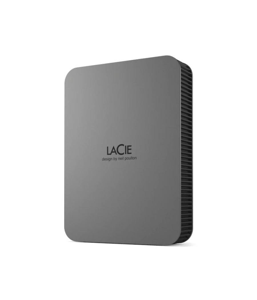 Lacie mobile drive secure 5tb 2.5" usb-c gris