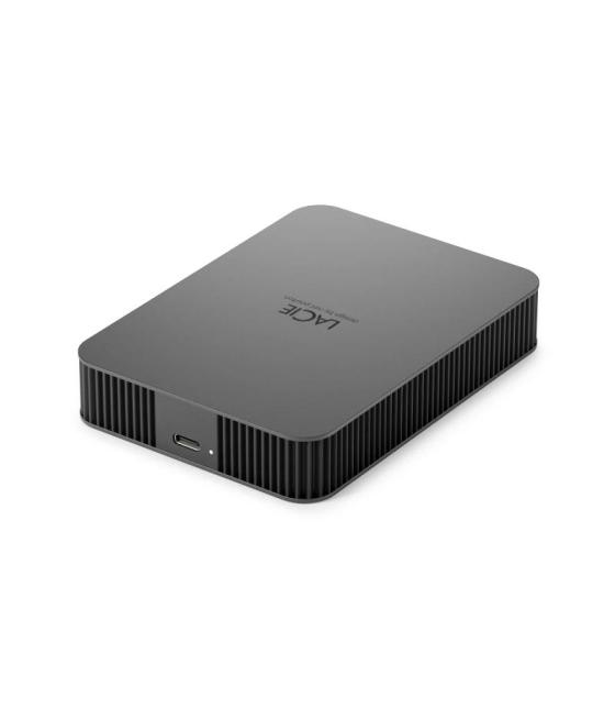 Lacie mobile drive secure 5tb 2.5" usb-c gris