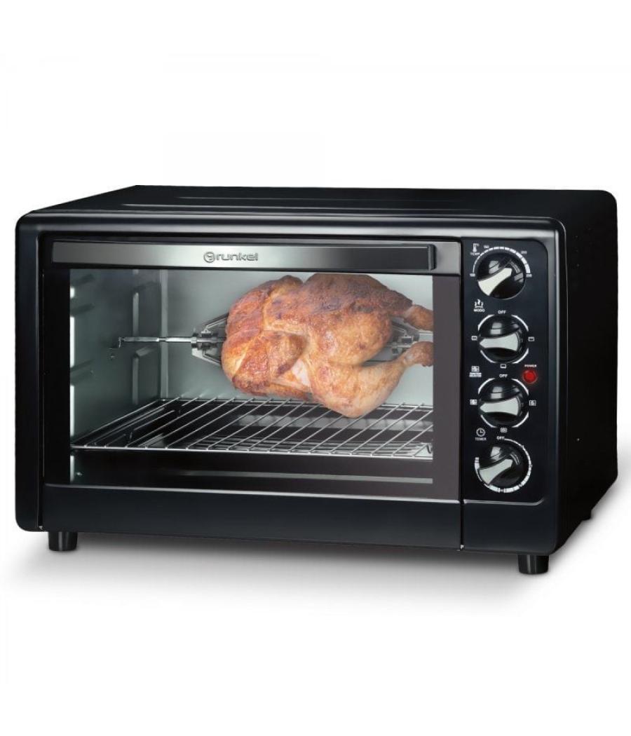 Horno de sobremesa grunkel hr-48rmrusti/ 2000w/ capacidad 48l