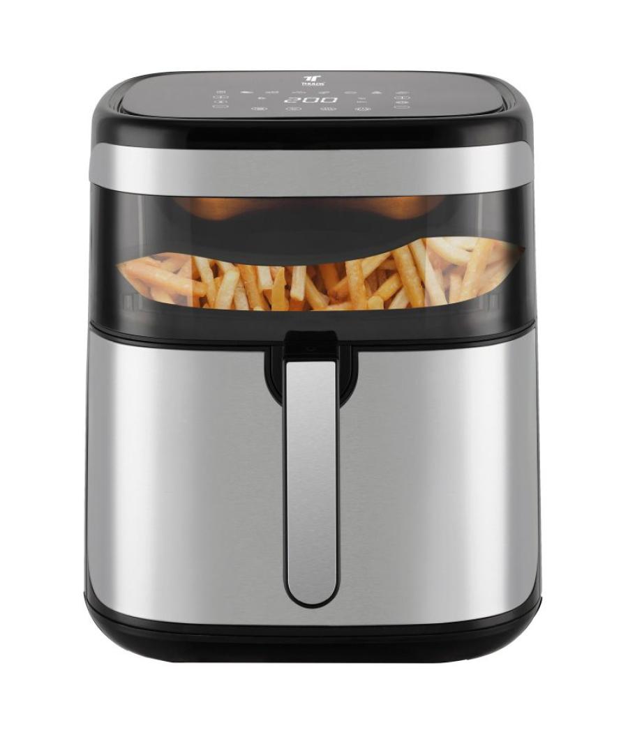 Freidora de aire sin aceite airfryer thulos 1700w 10l th - fr1010