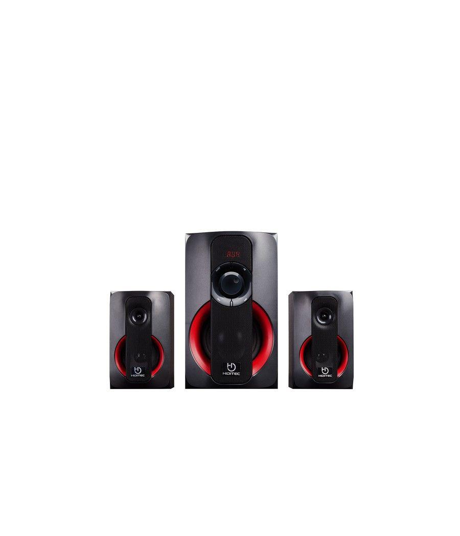 Hiditec Altavoces 2.1 Multimedia H400 40W Blt Radi - Imagen 4