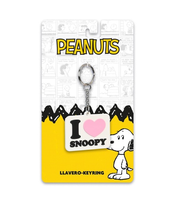 Llavero safta snoopy imagine 80x30 mm