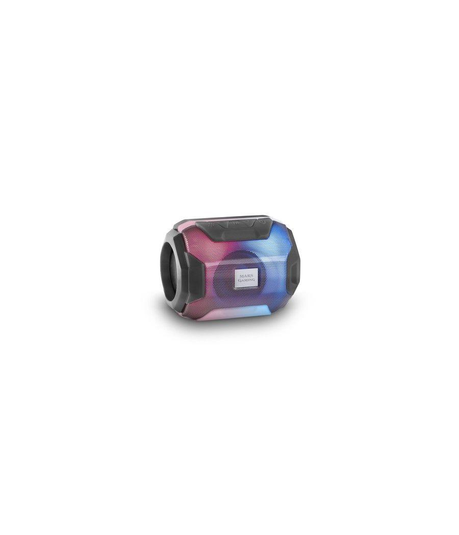 Mars Gaming Altavoz BLUETOOTH RGB MSBAX 10W BLACK - Imagen 6