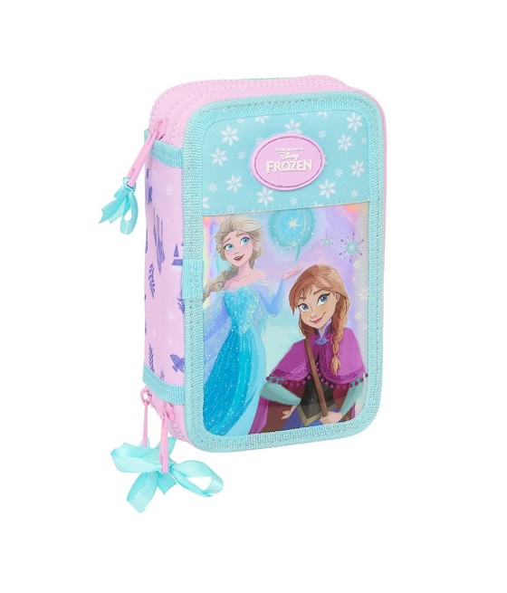 Plumier escolar safta triple 36 piezas frozen ii cool days...