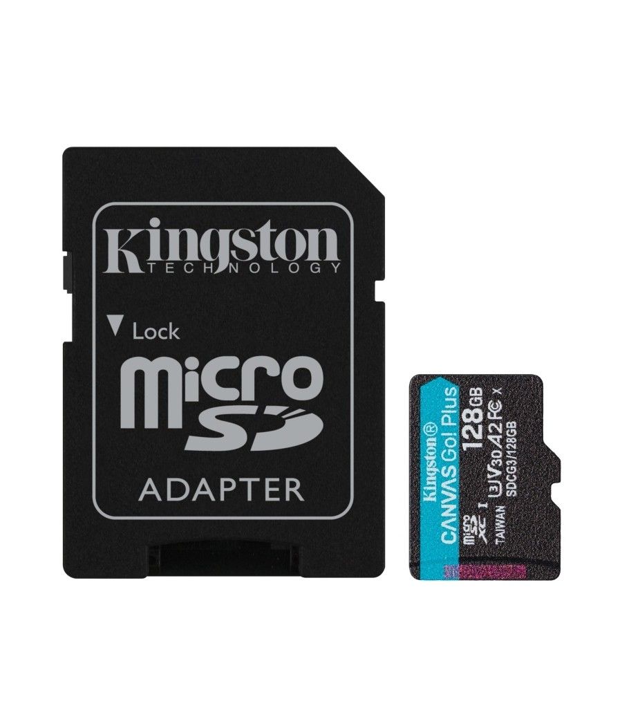 Kingston SDCG3/128GB microSD XC clase 10 128GB c/a - Imagen 2