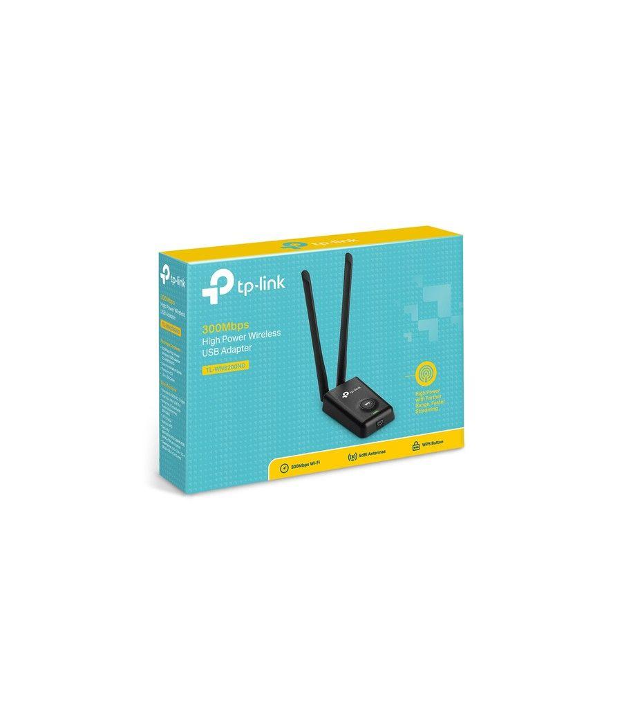 TP-LINK TL-WN8200ND Adaptador Red N150 5dBi USB - Imagen 8