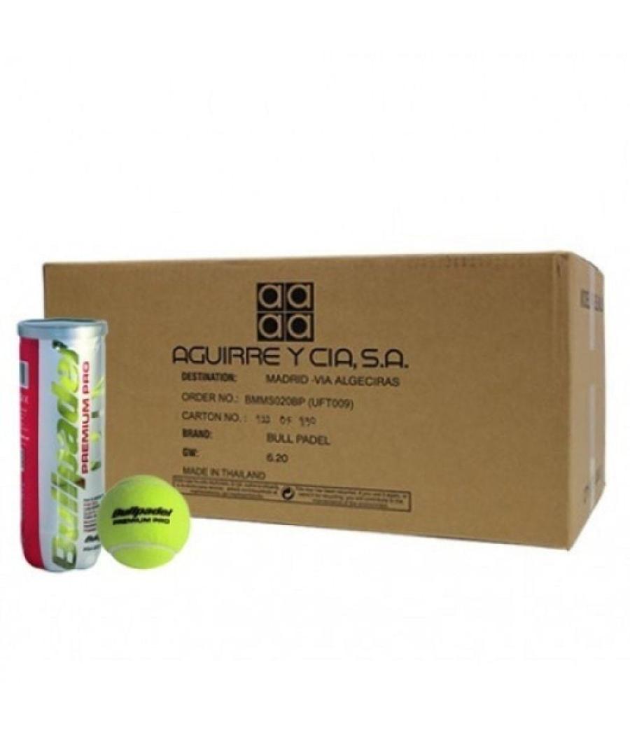 Cajón bolas bullpadel premium pro/ 24 packs de 3 unidades