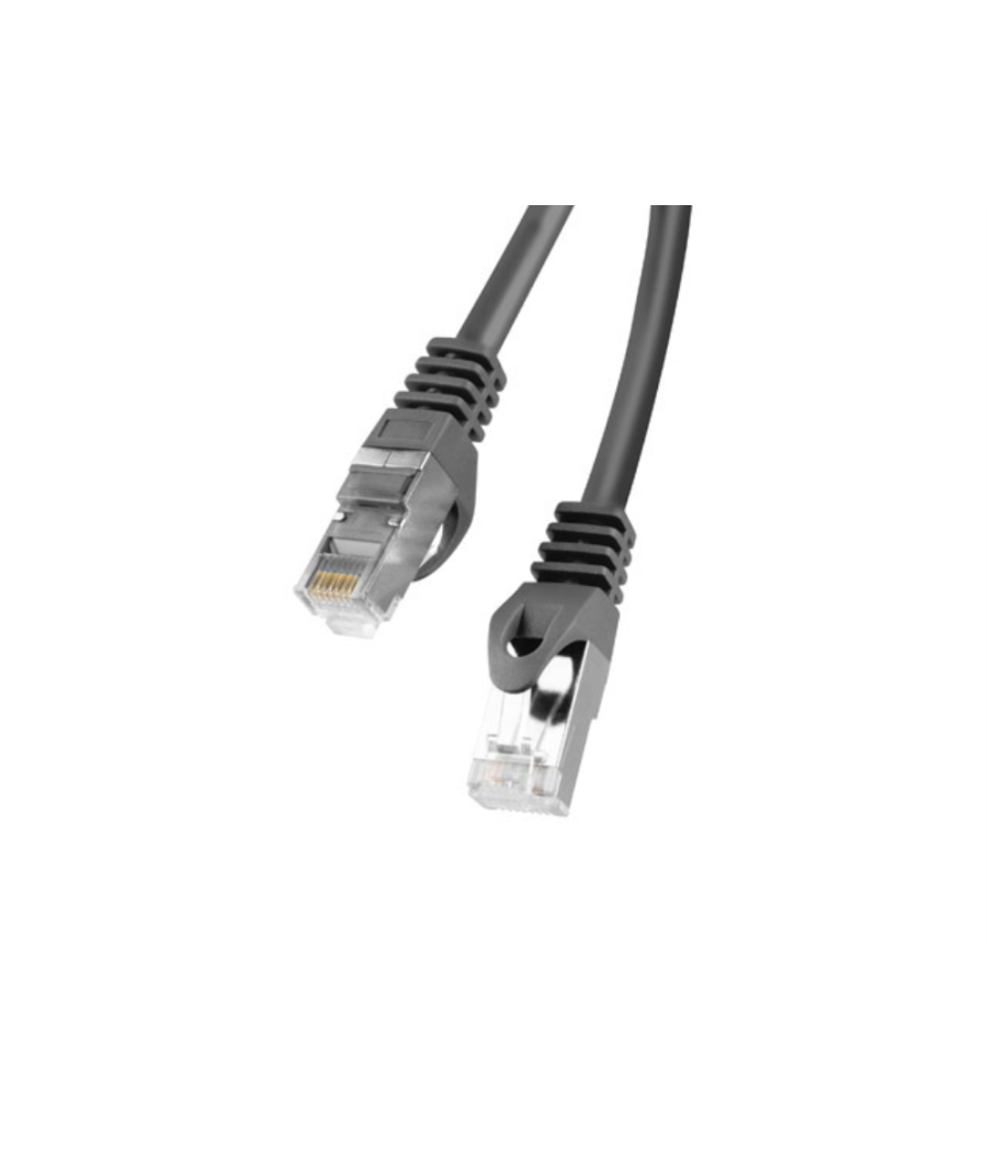 Cable red lanberg latiguillo cat.6 ftp 5m negro fluke passed