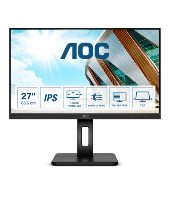 AOC P2 27P2Q LED display 68,6 cm (27") 1920 x 1080 Pixeles Full HD Negro