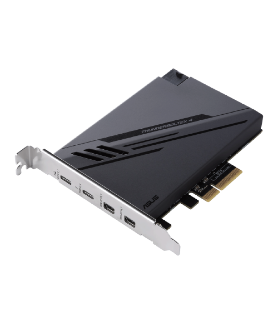 Asus thunderboltex 4 tarjeta y adaptador de interfaz interno mini displayport, pcie, thunderbolt, usb 2.0, usb 3.2 gen 2 (3.1 ge