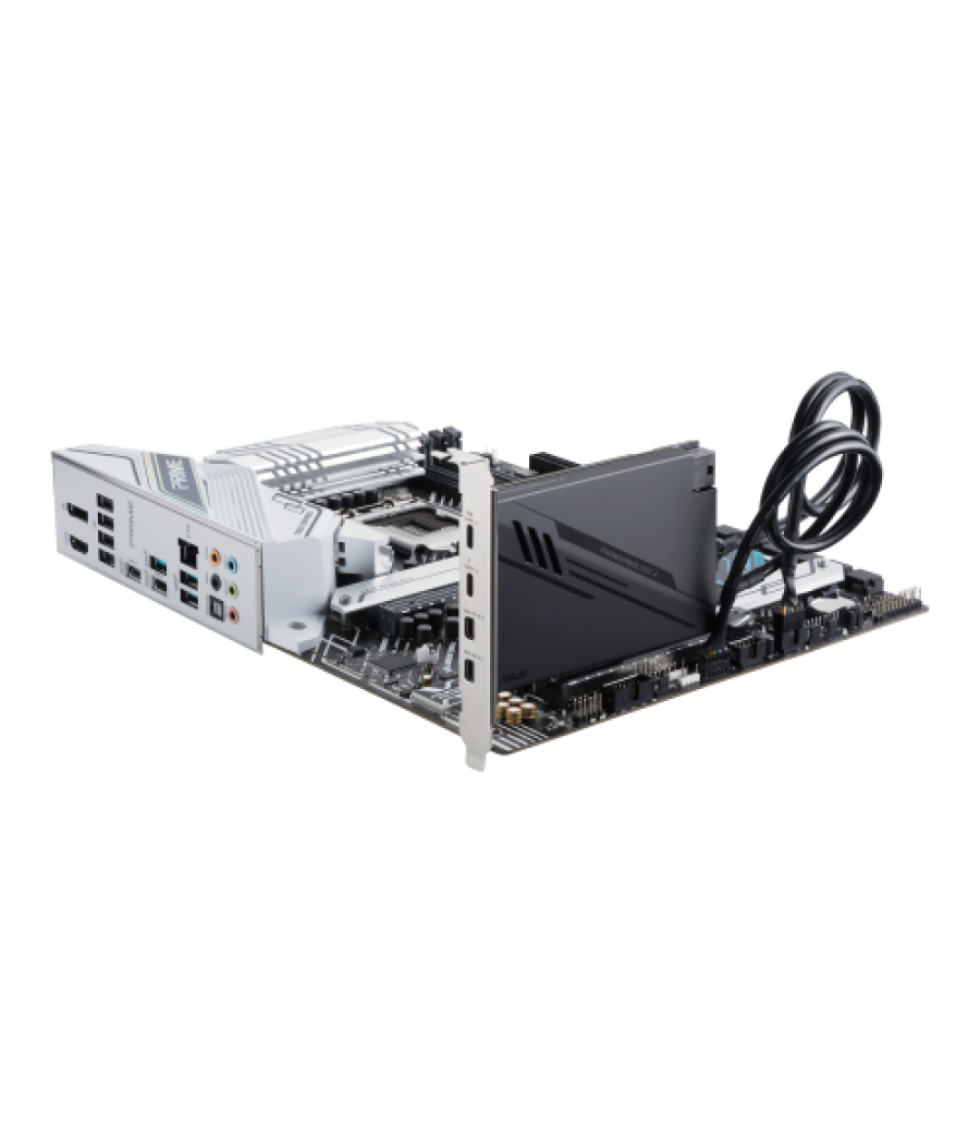 Asus thunderboltex 4 tarjeta y adaptador de interfaz interno mini displayport, pcie, thunderbolt, usb 2.0, usb 3.2 gen 2 (3.1 ge
