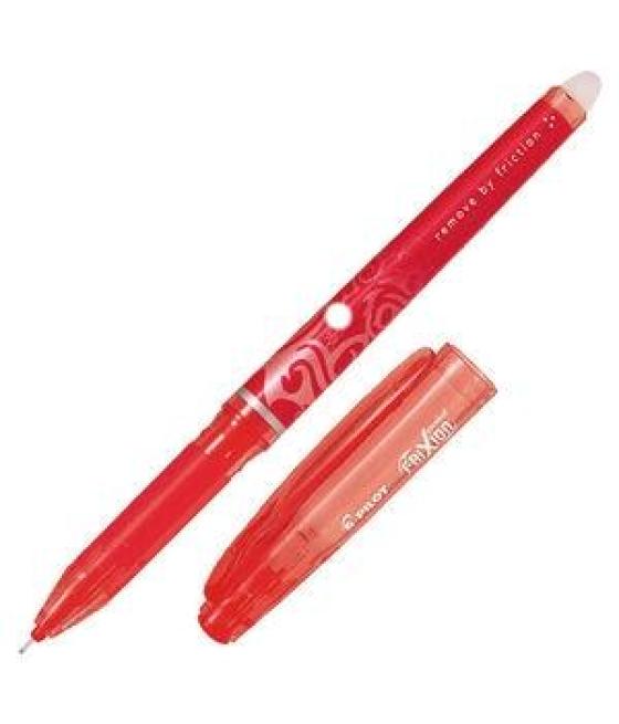 Pilot boligrafo borrable frixion point 0.5 rojo