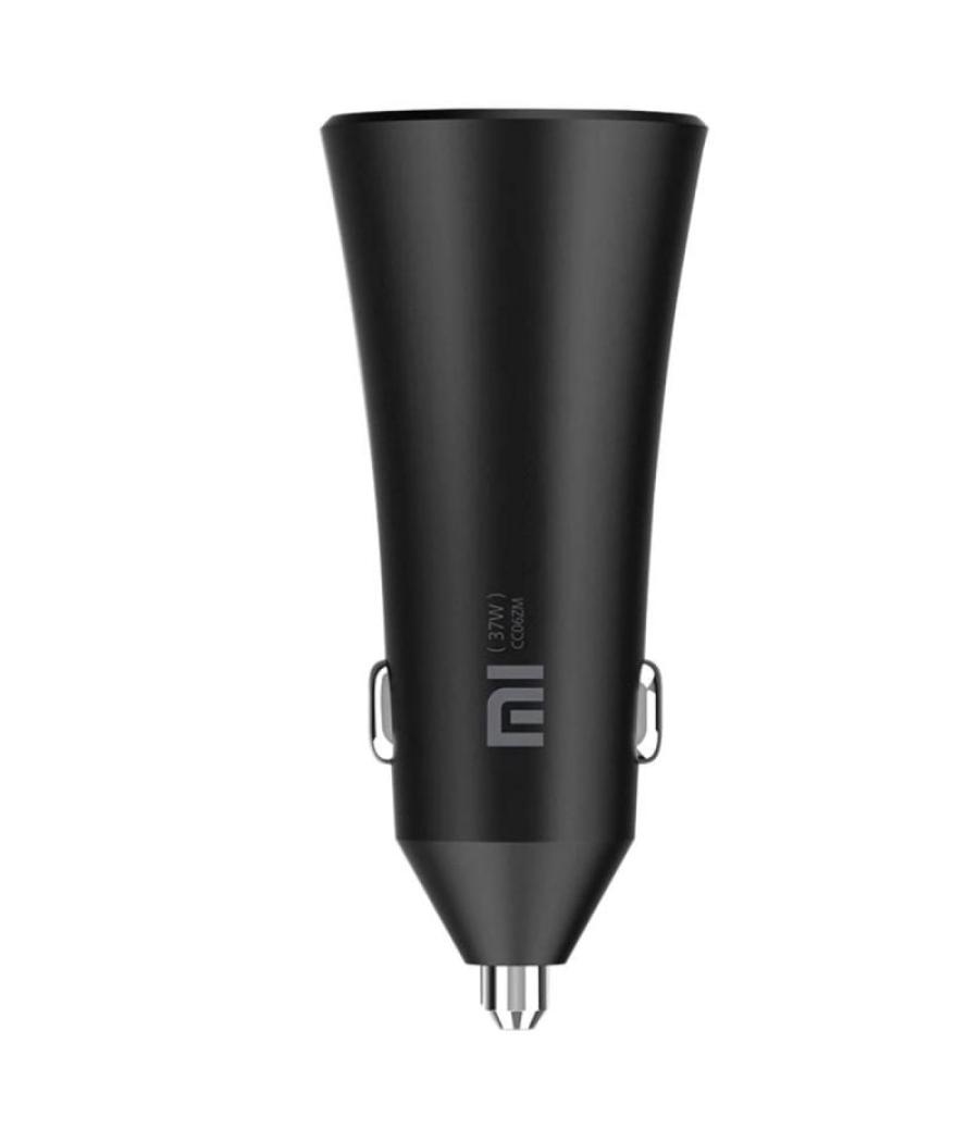 Cargador de coche xiaomi mi car charger/ 2xusb/ 2a/ 3a