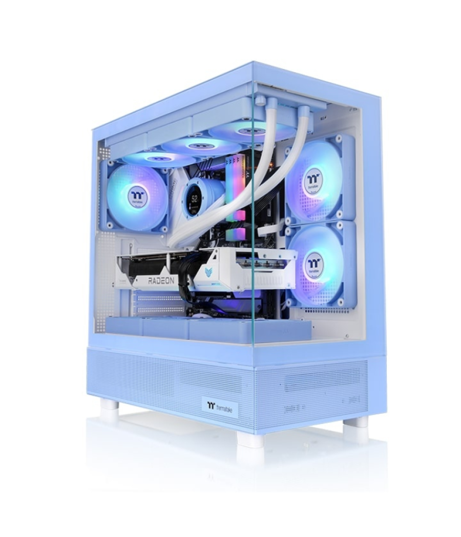 Caja thermaltake view 270 tg hydrangea argb atx 2xusb 3.2 sin fuente azul
