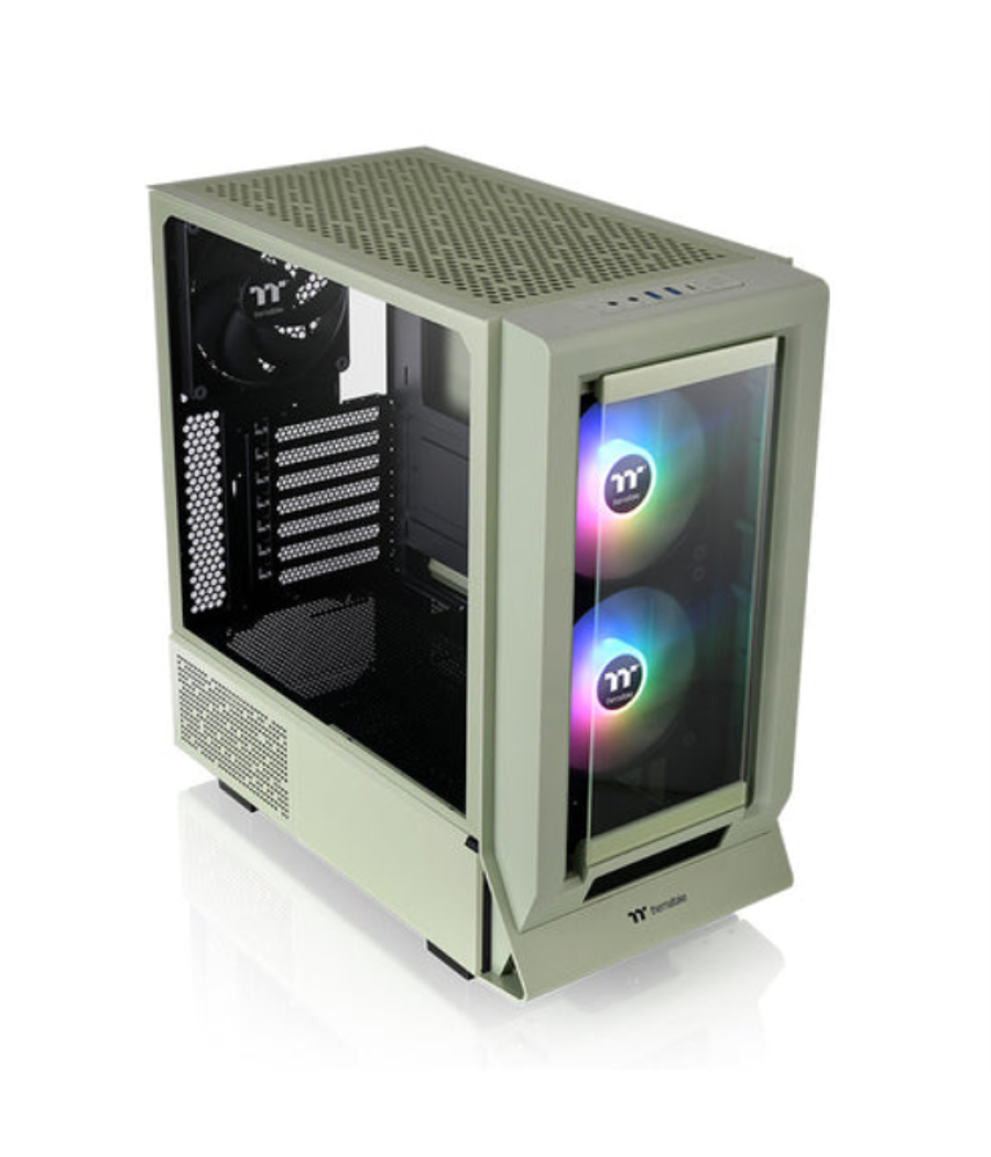 Caja gaming thermaltake ceres 350 mx atx 3xvent 140 argb matcha sn fuenteâ