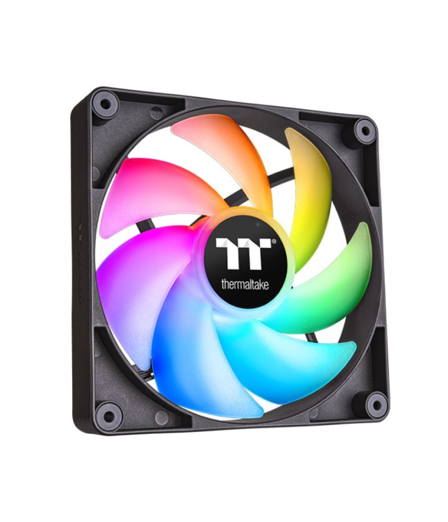 Ventilador caja thermaltake ct140 argb 2xvent 140mm negro