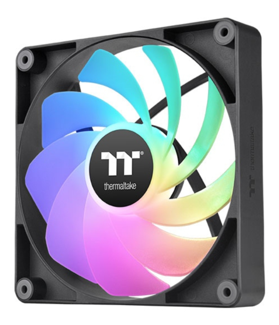 Ventilador inverso caja thermaltake ct120 argb 2xvent negro