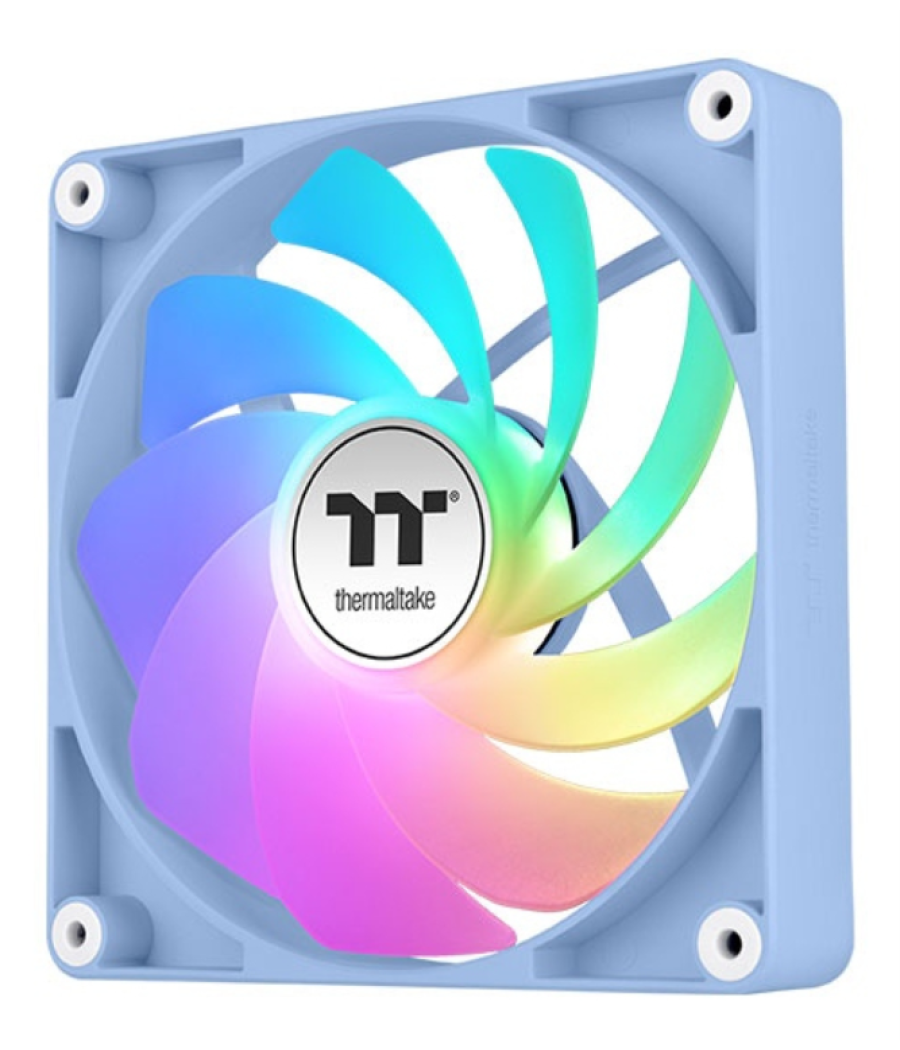 Ventilador inverso caja thermaltake ct120 argb 2xvent azul hydrangea