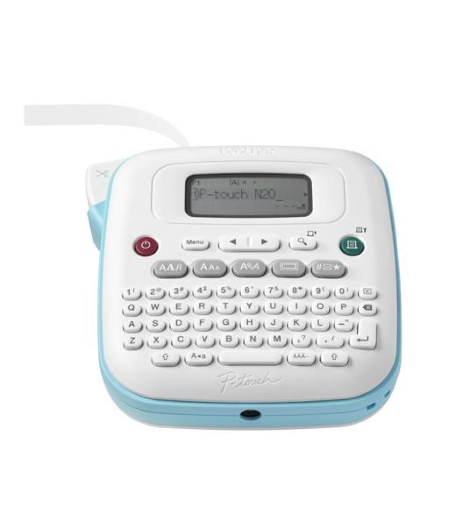 Brother etiquetadora - rotuladora electronica de mano y hogar bluetooth blanco/azul