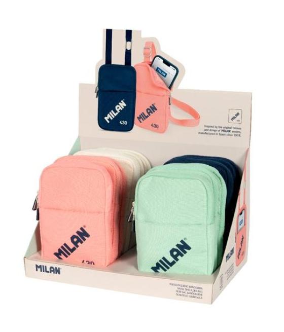 Milan bolso pequeño bandolera since 1918 expositor 12 ud c/surtidos