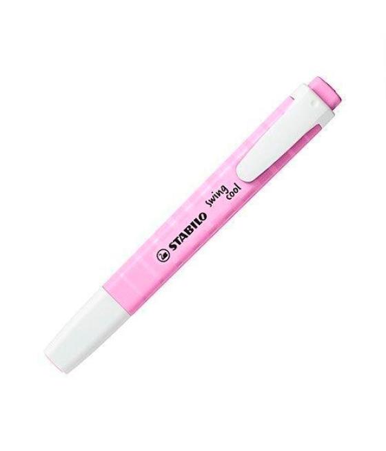 Stabilo marcador fluorescente swing cool pastel fucsia helado caja 10 ud