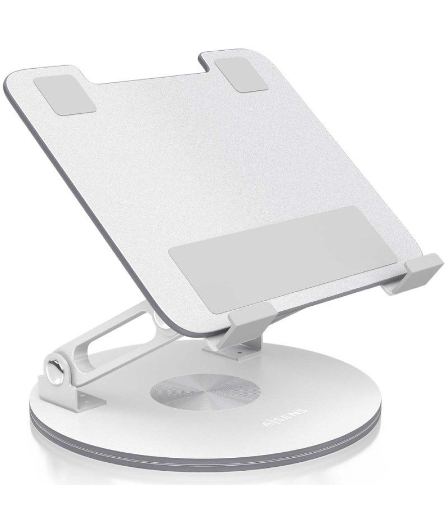 Soporte de sobremesa giratorio aisens lps4sl-341 para portátil de 7-13'/ hasta 2kg