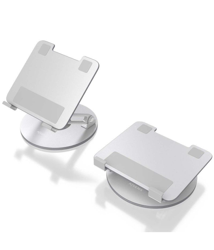 Soporte de sobremesa giratorio aisens lps4sl-341 para portátil de 7-13'/ hasta 2kg