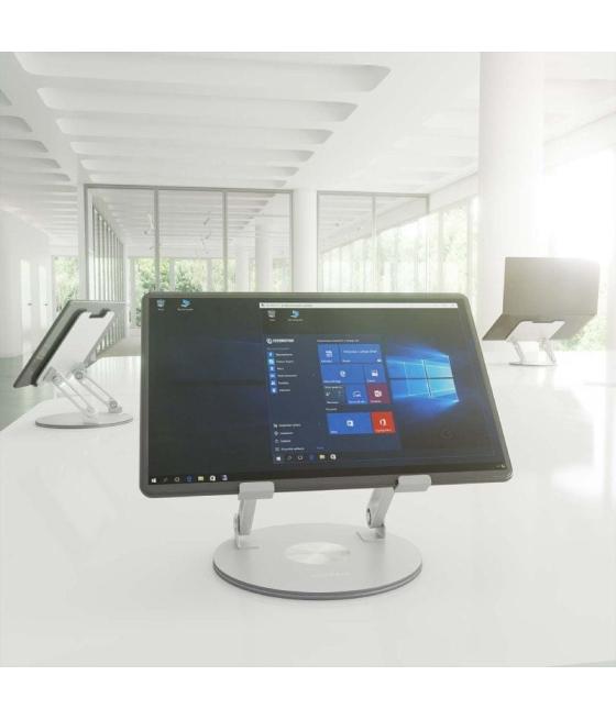 Soporte de sobremesa giratorio aisens lps4sl-341 para portátil de 7-13'/ hasta 2kg