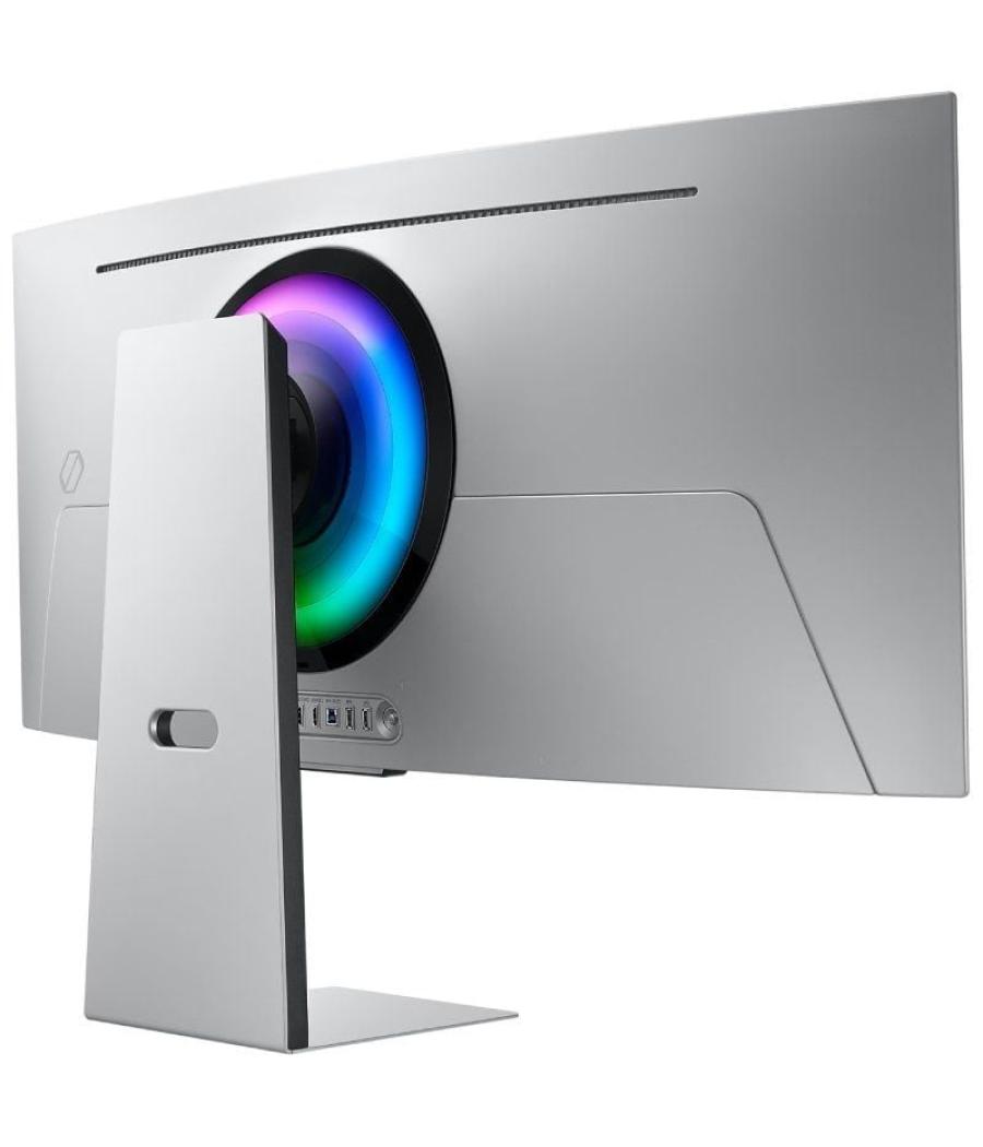 Monitor gaming ultrapanorámico curvo samsung g8 odyssey oled s34dg850su 34'/ wqhd/ 0.03ms/ 175hz/ multimedia/ regulable en altur