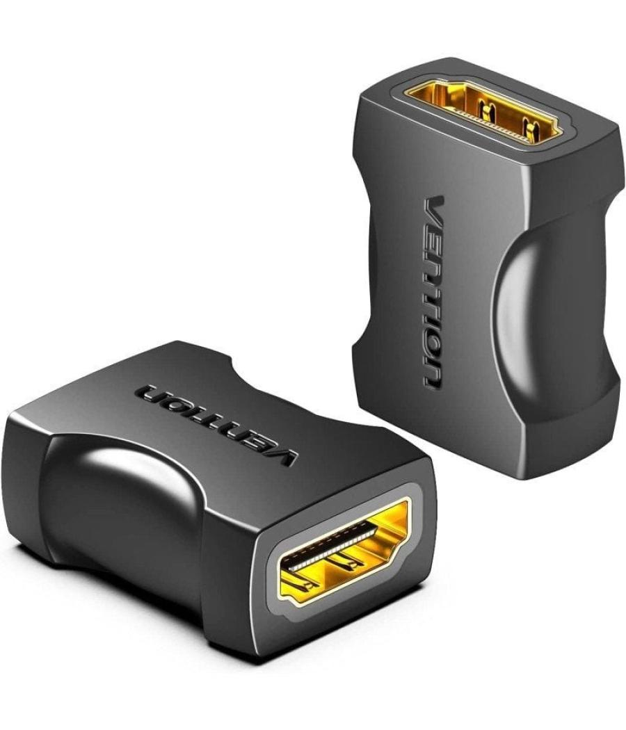 Adaptador hdmi 4k vention airb0-2/ hdmi hembra - hdmi hembra/ pack 2 uds