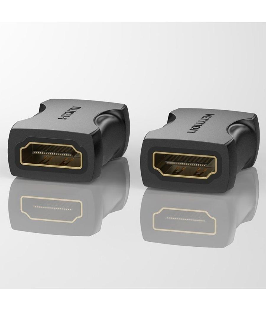 Adaptador hdmi 4k vention airb0-2/ hdmi hembra - hdmi hembra/ pack 2 uds