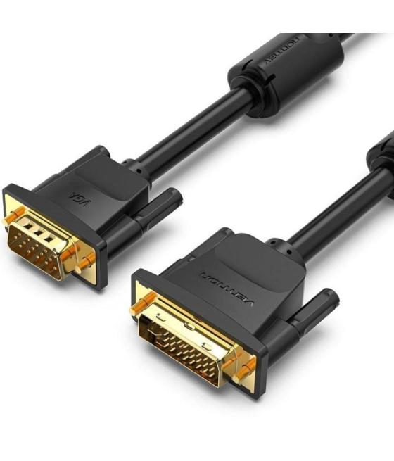 Cable conversor vention eacbh/ dvi-d macho - vga macho/ 2m/ negro