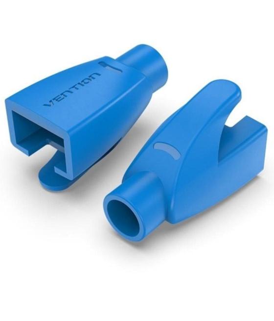 Funda protectora rj45 vention iodl0-100/ 100 uds/ azul