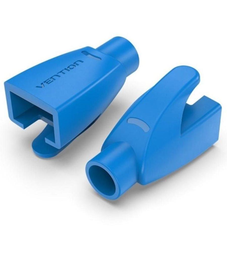 Funda protectora rj45 vention iodl0-100/ 100 uds/ azul