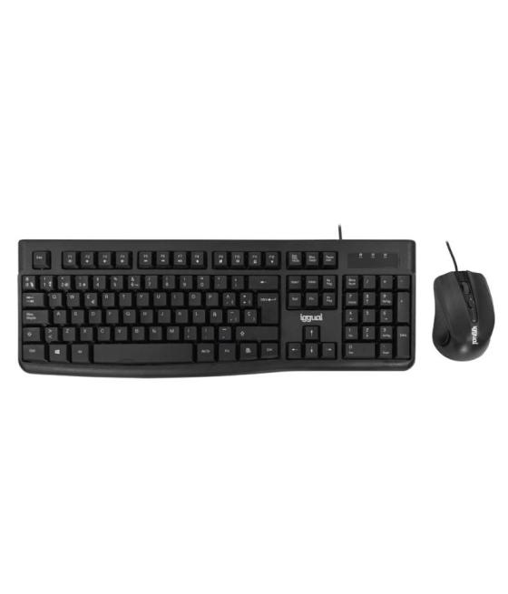 Iggual kit teclado y ratón cmk-business2 negro