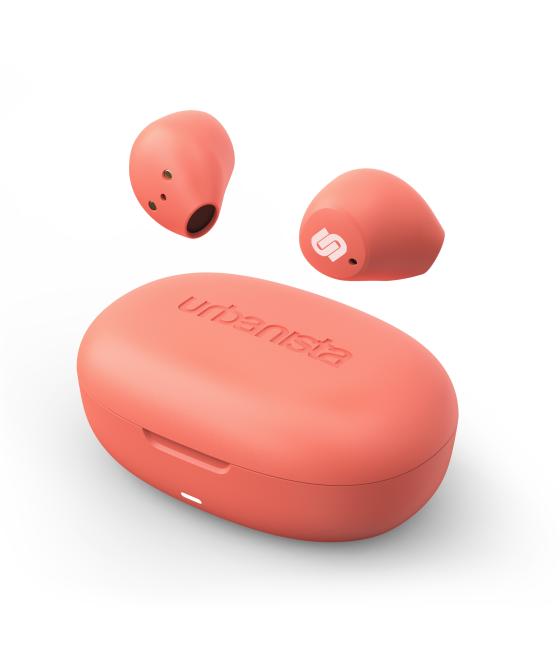 Auriculares urbanista true wireless inalambricos lisbon coral peach - naranja coral