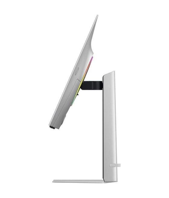 Monitor gaming samsung odyssey oled g8 s32dg802su 32'/ 4k/ 0.03ms/ 240hz/ oled/ multimedia/ regulable en altura/ gris
