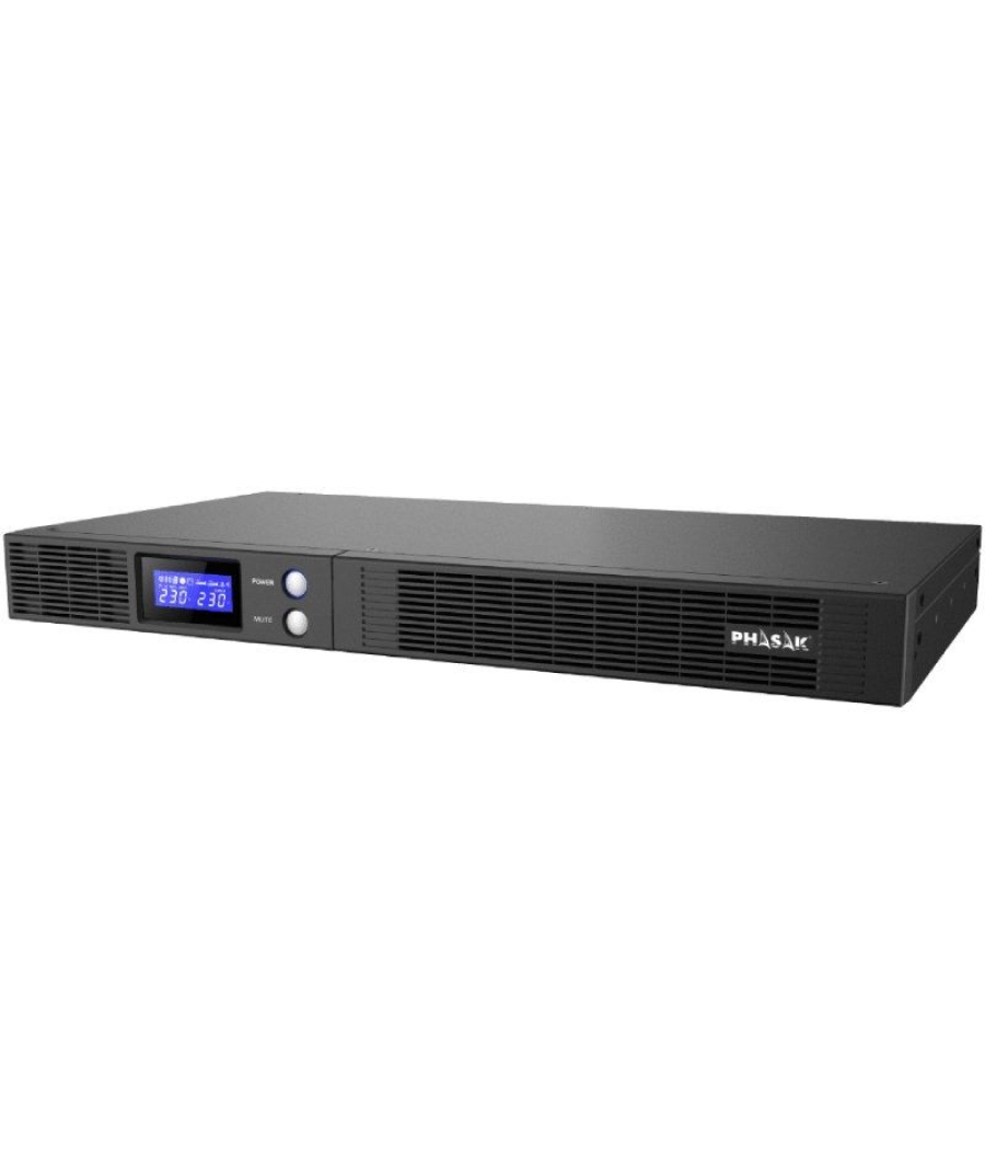 Sai línea interactiva phasak protekt slim rack/ 1500va-900w/ 4 salidas/ formato rack Sai línea interactiva phasak protekt slim rack/ 1500va-900w/ 4 salidas/ formato rack