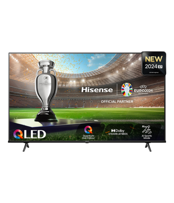 Tv hisense 55e77nq 55" smart tv modo juego plus bluetooth