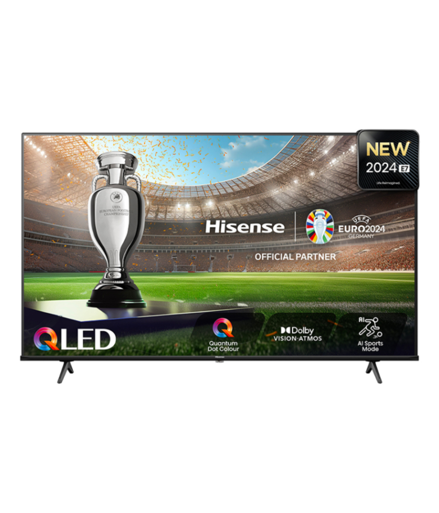 Tv hisense 55e77nq 55" smart tv modo juego plus bluetooth