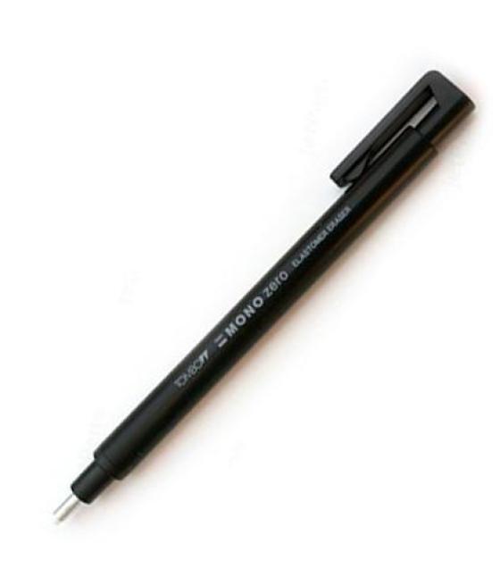 Tombow portagomas mono zero punta 2,3mm redonda cuerpo negro