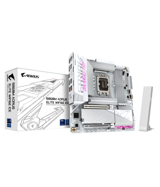 Placa base gigabyte b860m a elt wf6e ice 1.0