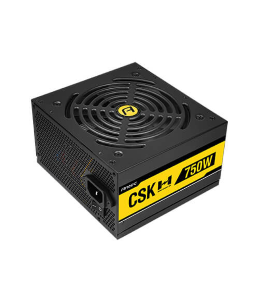Fuente alimentacion gaming antec csk750h ec 80+ bronze semi modular
