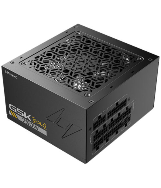 Fuente alimentacion gaming antec gsk750 ec 80+ gold, atx 3.1 full modular
