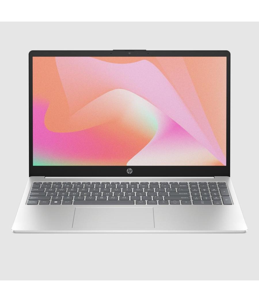 Portátil hp 15 - fd0128ns 15.6 pulgadas i5 - 1235u -  16gb - ssd 512gb - freedos -  plata natural