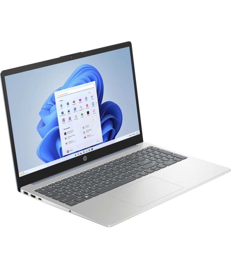 Portátil hp 15 - fc0123ns 15.6 pulgadas ryzen 5 - 7520u - 16gb - ssd 512gb - w11 - plata natural