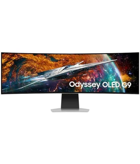 Smart monitor gaming ultrapanorámico curvo samsung odyssey oledg9 s49cg954su 49'/ dual qhd/ 0.03ms/ 240hz/ oled/ multimedia/ reg